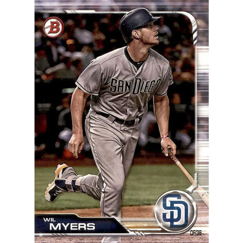 2019 Bowman Wil Myers #99 San Diego Padres